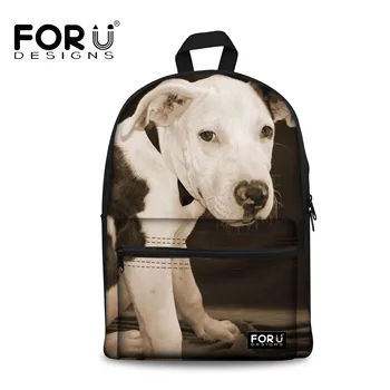 FORUDESIGNS 2019 Girls Backpack Cute Canvas Schoolbags for Teenage Girls Bull Terrier Printing Women Students Bag Children Large
FORUDESIGNS 2019 Girls Backpack Cute Canvas Schoolbags for Teenage Girls Bull Terrier Printing Women Students Bag Children Large