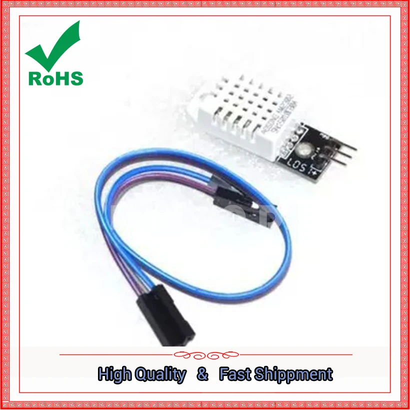 DHT22 single bus digital temperature and humidity sensor 2302 module electronic building blocks board
DHT22 single bus digital temperature and humidity sensor 2302 module electronic building blocks board