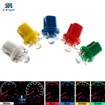 YM E-Bright 10 PCS B8.5 Convex Lens Wedge Base for Dashboards Indication Gauge Light Signal Lamps 12V DC White Amber Blue Red
YM E-Bright 10 PCS B8.5 Convex Lens Wedge Base for Dashboards Indication Gauge Light Signal Lamps 12V DC White Amber Blue Red