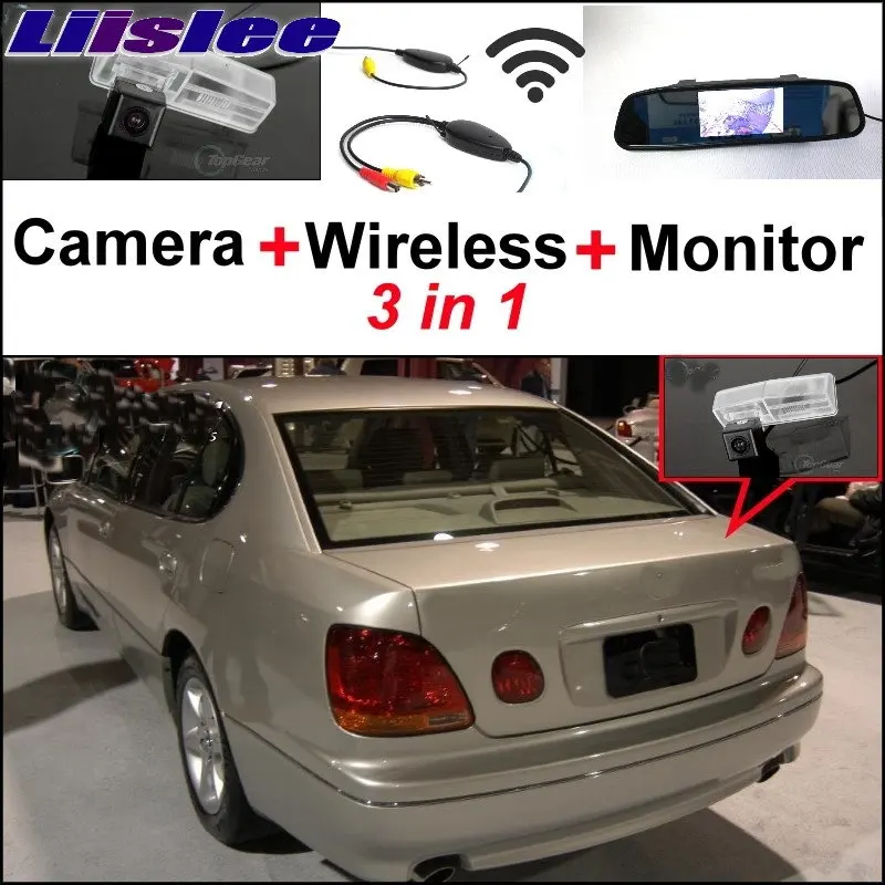 Liislee 3in1 Special Rear View Camera + Wireless Receiver + Mirror Monitor DIY Parking System For Lexus GS300 GS400 GS430 Aristo
Liislee 3in1 Special Rear View Camera + Wireless Receiver + Mirror Monitor DIY Parking System For Lexus GS300 GS400 GS430 Aristo