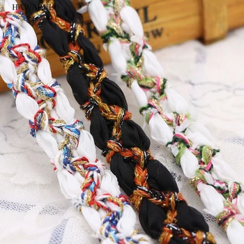 22yards DIY 2.0cm hand woven webbing New French little wind ribbon decorative lace wedding decoration lace fabric festival deco
22yards DIY 2.0cm hand woven webbing New French little wind ribbon decorative lace wedding decoration lace fabric festival deco