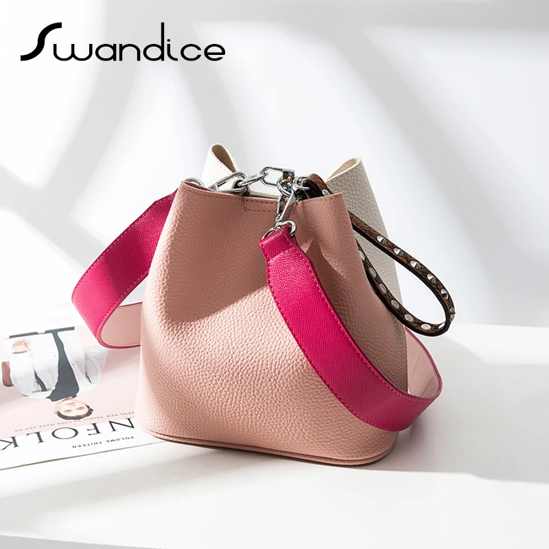 Contrast Colour Blocking Drawstring Rivet Bucket Handbags Crossbody Messenger Shoulder Bags Women Female Microfiber Leather Stud
Contrast Colour Blocking Drawstring Rivet Bucket Handbags Crossbody Messenger Shoulder Bags Women Female Microfiber Leather Stud