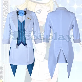Love live! Ellie Eli Ayase magician unwaken swallow-tailed coat women uniform cosplay costume full set
Love live! Ellie Eli Ayase magician unwaken swallow-tailed coat women uniform cosplay costume full set