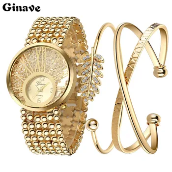 Fashion Ladies Watch Stainless Steel Analog Analog Watch Bracelet New Rhinestone Women Clock Gift Valentine Gift Wrist Watch
Fashion Ladies Watch Stainless Steel Analog Analog Watch Bracelet New Rhinestone Women Clock Gift Valentine Gift Wrist Watch