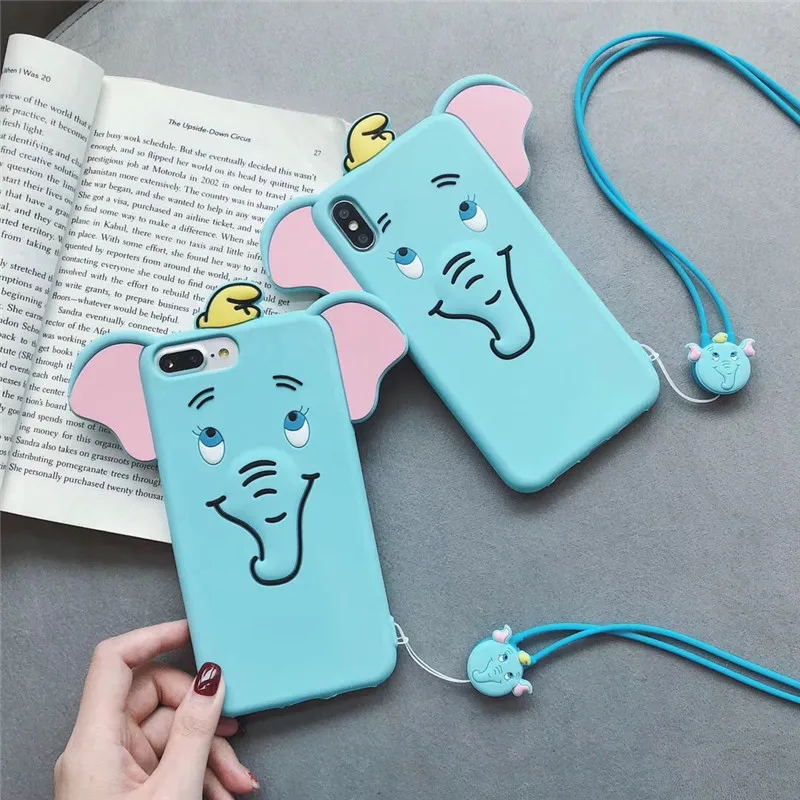 3D Dumbo Case For iPhone 6 6S Case For Coque iPhone X XS XR XS Max 7 8 Plus Soft Silicone Back Cover Funda 6P Cute Fly Elephant
3D Dumbo Case For iPhone 6 6S Case For Coque iPhone X XS XR XS Max 7 8 Plus Soft Silicone Back Cover Funda 6P Cute Fly Elephant