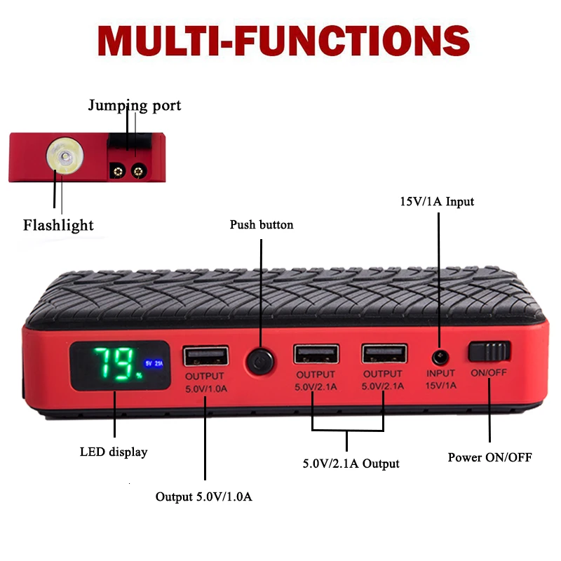 car jump starter battery