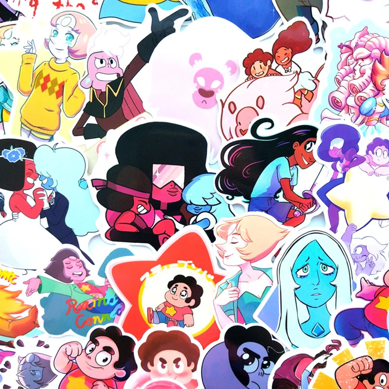 63PCS New Lion Steven Universe Cartoon Stickers Set Toy Sticker For Luggage Skateboard Laptop Motorcycle PVC Sticker F3
63PCS New Lion Steven Universe Cartoon Stickers Set Toy Sticker For Luggage Skateboard Laptop Motorcycle PVC Sticker F3