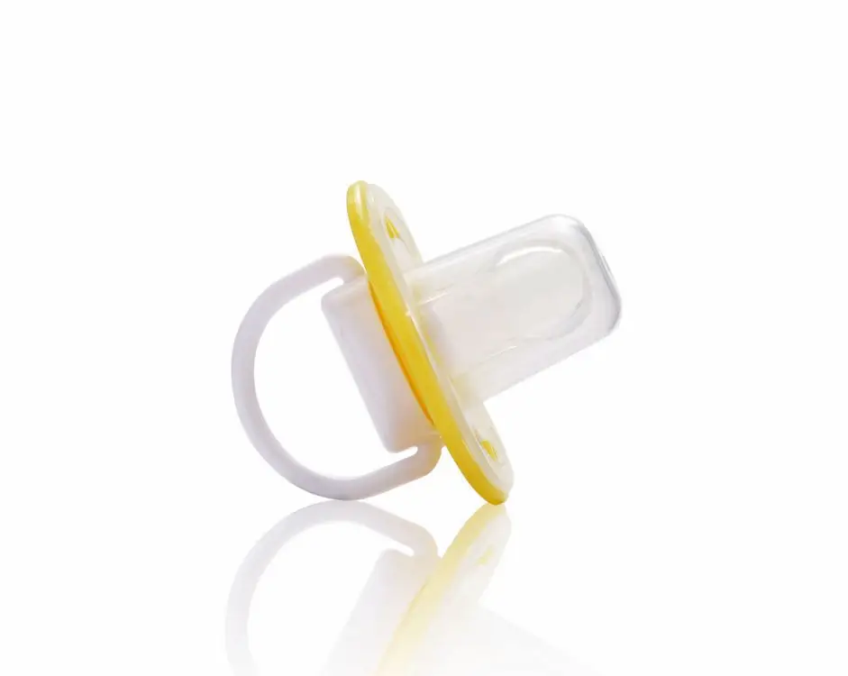 Baby silicone pacifier newborn infant pacifier with chain clip teether Soother Dummy Nipple with chain pacifier with chain clip 5