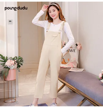 Poungdudu Maternity pants Pregnant bib pants Zipper Cotton Adjustable strap Overalls for pregnant women Plus size clothing
Poungdudu Maternity pants Pregnant bib pants Zipper Cotton Adjustable strap Overalls for pregnant women Plus size clothing