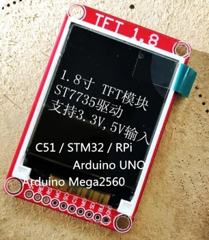 1.8 inch 10P SPI TFT LCD Screen with PCB Board for UNO Mega256 STM32 C51 ST7735S Drive IC 128(RGB)*160 5V IO
1.8 inch 10P SPI TFT LCD Screen with PCB Board for UNO Mega256 STM32 C51 ST7735S Drive IC 128(RGB)*160 5V IO