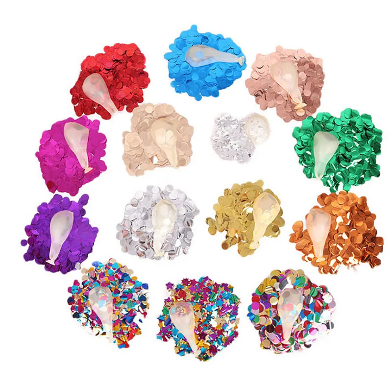 10 30g Wedding Party Throw Confetti Aluminum Foil Small Circle Disc Sequins Transparent Wave Ball Decoration Balloon Accessories
10 30g Wedding Party Throw Confetti Aluminum Foil Small Circle Disc Sequins Transparent Wave Ball Decoration Balloon Accessories