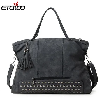Rivet Leather bag women bag Fashion Tassel Messenger Bag Vintage Shoulder Bag Mummy Package
Rivet Leather bag women bag Fashion Tassel Messenger Bag Vintage Shoulder Bag Mummy Package