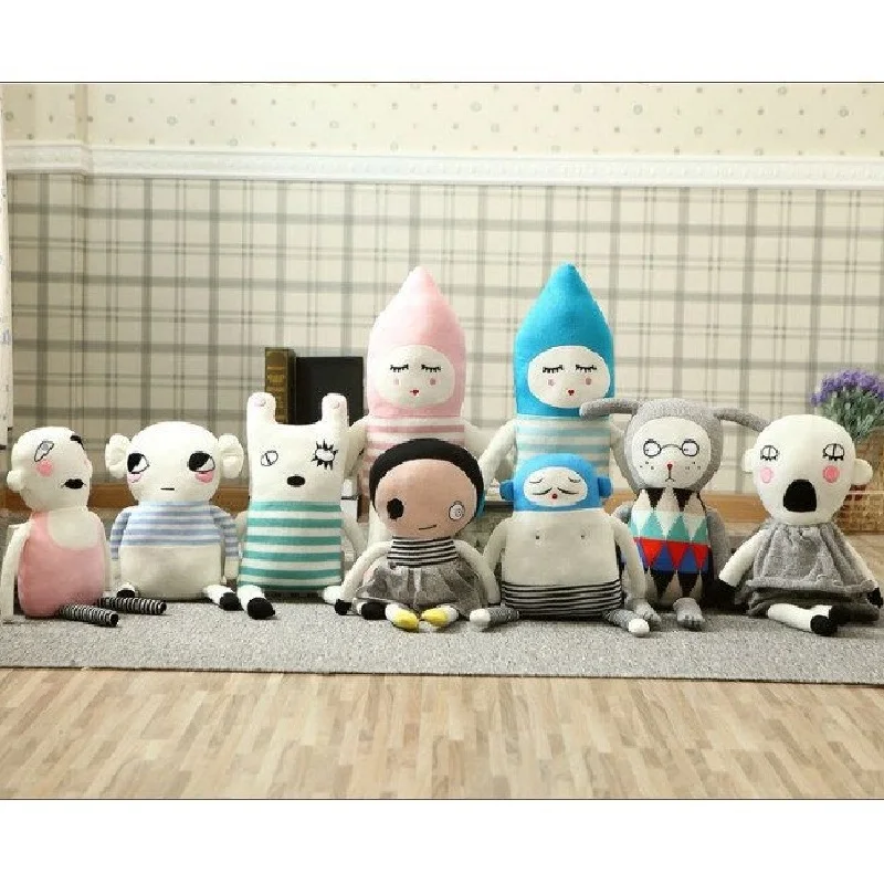 Hot Sale Northern European Lovely Knitting Wool Animals Stuffed Plush Dolls Toys Nordic Kids Room Bed Decor Photo Props
Hot Sale Northern European Lovely Knitting Wool Animals Stuffed Plush Dolls Toys Nordic Kids Room Bed Decor Photo Props