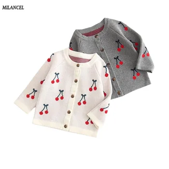 MILANCEL 2019 Spring New Baby Clothes Baby Knit Cardigans Knitted Baby Clothes Cherry Girls Sweaters Warm Cotton Boys Sweater
MILANCEL 2019 Spring New Baby Clothes Baby Knit Cardigans Knitted Baby Clothes Cherry Girls Sweaters Warm Cotton Boys Sweater