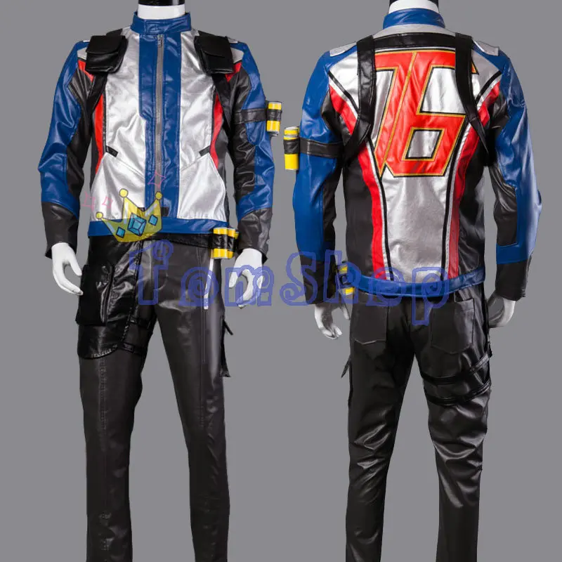 Soldier 76 Jack Morrison Cosplay Costume Full Set Game Hero Uniform Suit Adult Halloween Costumes for Men Custom Made
Soldier 76 Jack Morrison Cosplay Costume Full Set Game Hero Uniform Suit Adult Halloween Costumes for Men Custom Made