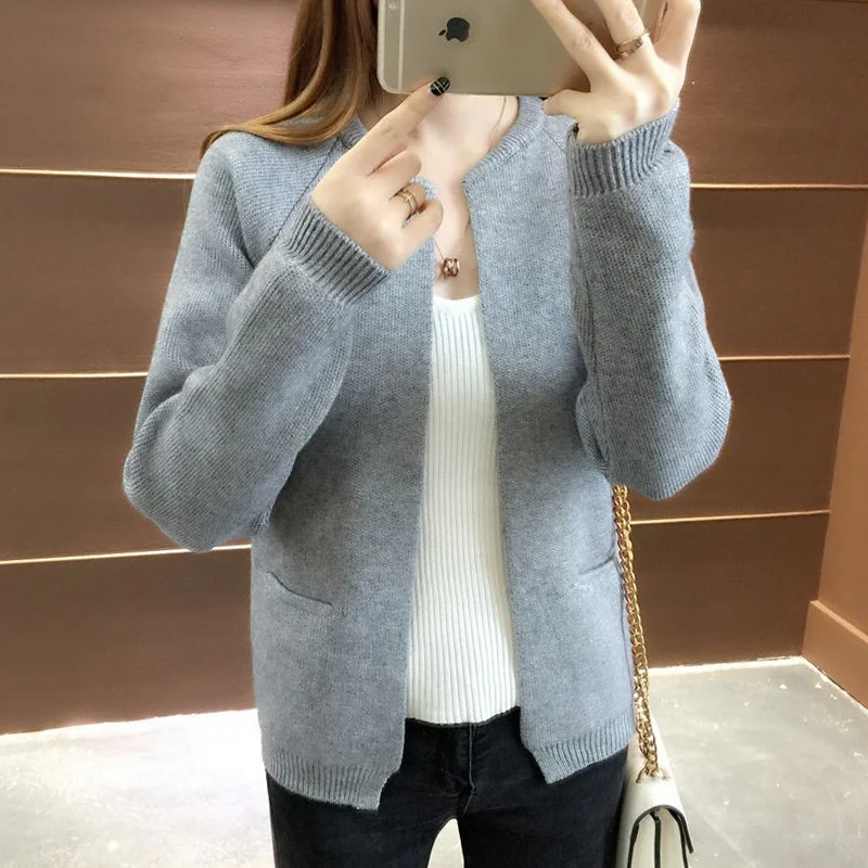 Open Stitch Women Autumn Cardigan 2019 Knitted 7 Colors Available Female Outwear Sweater Sweet Ladies Cardigans
Open Stitch Women Autumn Cardigan 2019 Knitted 7 Colors Available Female Outwear Sweater Sweet Ladies Cardigans