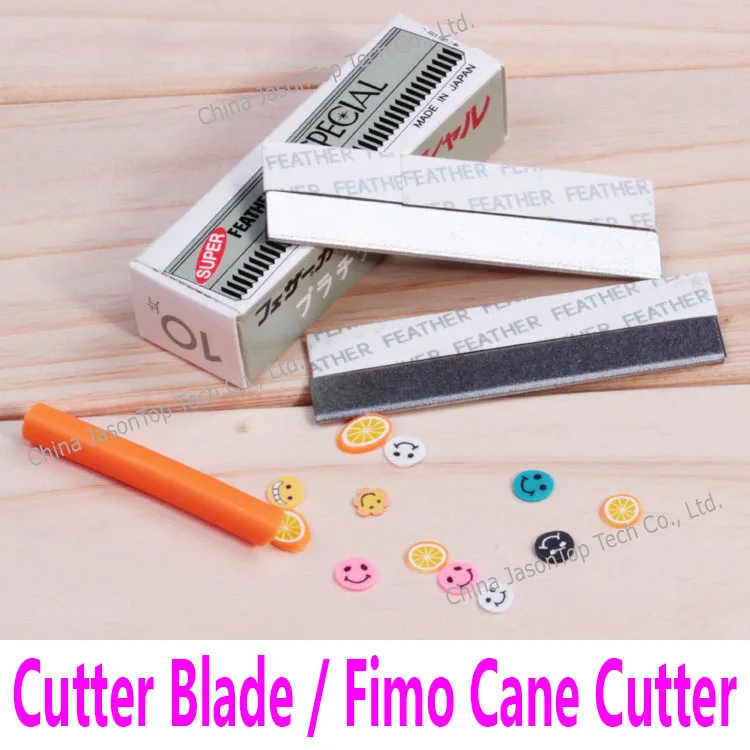 10pcs Razor Blades Platinum Coated Steel Blade Fimo Canes Fruit Bar Cutter for 3D Decorations Charms Slices Tools Foil DIY Set
10pcs Razor Blades Platinum Coated Steel Blade Fimo Canes Fruit Bar Cutter for 3D Decorations Charms Slices Tools Foil DIY Set
