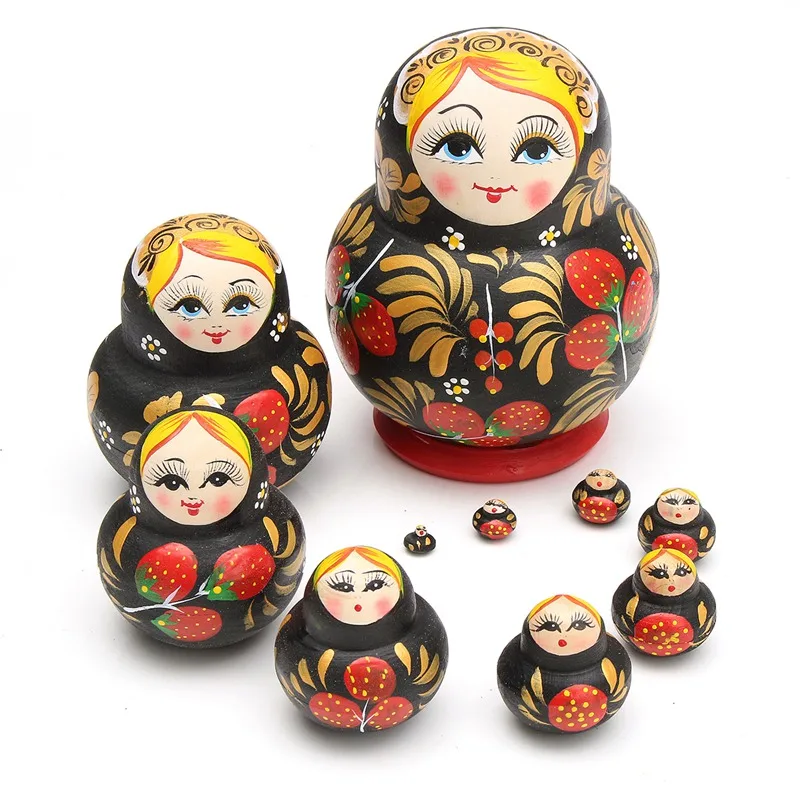russian doll figurine