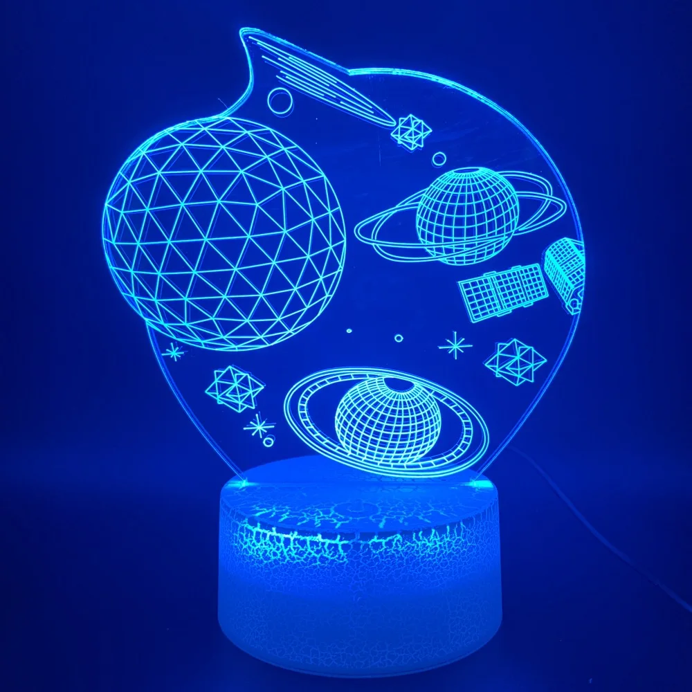 3d Led Night Light Lamp Space Universe Star Planet Office Home Room Decorative Nightlight Gift for Kids Children's 3d Night Lamp
3d Led Night Light Lamp Space Universe Star Planet Office Home Room Decorative Nightlight Gift for Kids Children's 3d Night Lamp
