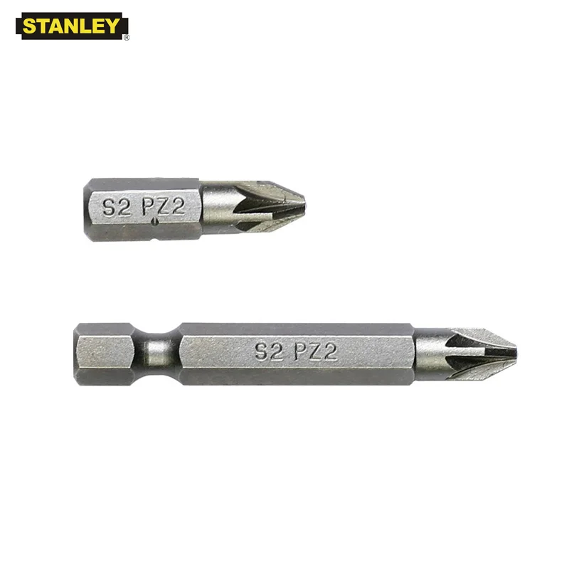 Стэнли 10 шт. 1/4 шестигранный хвостовик отвертка бит PZ3 PZ2 Набор отверток 25 мм 50