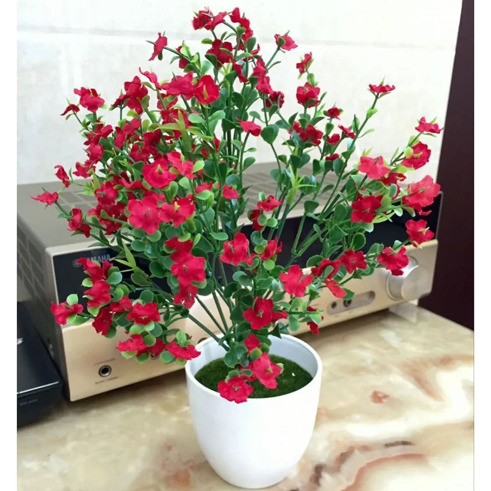 Drop Shipping Artificial Flower Small Potted Plants Bonsai Office/Garden Decor Simulation Plant Home Party Display Flowers
Drop Shipping Artificial Flower Small Potted Plants Bonsai Office/Garden Decor Simulation Plant Home Party Display Flowers