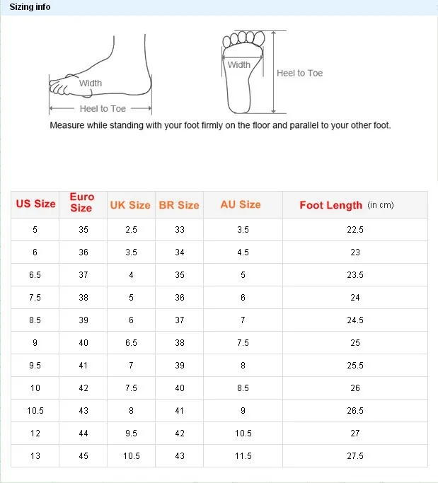  women shoes size-