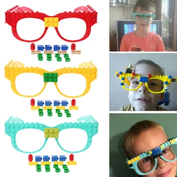 Glasses New Blocks Base Plate Compatible With Legoed Minecrafted DIY Educational Toys Funny Frame Glasses Brick Base Plate
Glasses New Blocks Base Plate Compatible With Legoed Minecrafted DIY Educational Toys Funny Frame Glasses Brick Base Plate