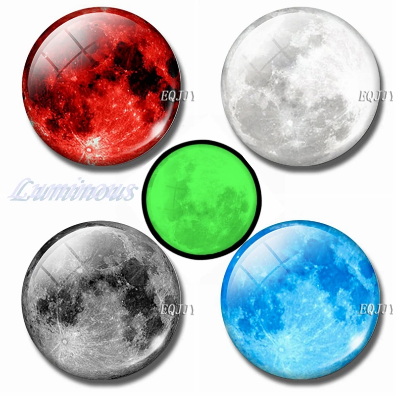 Luminous Full Moon 30 MM Magnet Fridge Notes Glass Dome Refrigerator Magnets Magnetic Stickers for Fridge Vintage DIY Home Decor
Luminous Full Moon 30 MM Magnet Fridge Notes Glass Dome Refrigerator Magnets Magnetic Stickers for Fridge Vintage DIY Home Decor