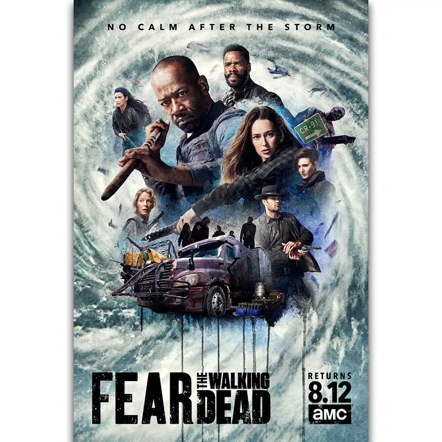 S2510 Fear the Walking Dead Season 7 TV Show Series Wall Art Painting Print On Silk Canvas Poster Home Decoration
S2510 Fear the Walking Dead Season 7 TV Show Series Wall Art Painting Print On Silk Canvas Poster Home Decoration