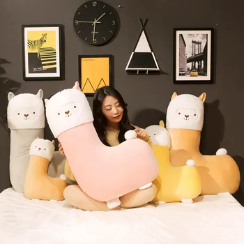 Creative pillow Alpaca plush animal sheep toy doll birthday gift with plus size clay horse ornament cojines decor para sofa
Creative pillow Alpaca plush animal sheep toy doll birthday gift with plus size clay horse ornament cojines decor para sofa