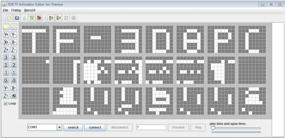 Новинка для TF карты 3D 8 8x8x8 Мини многоцветный mp3 музыкальный светильник комплект