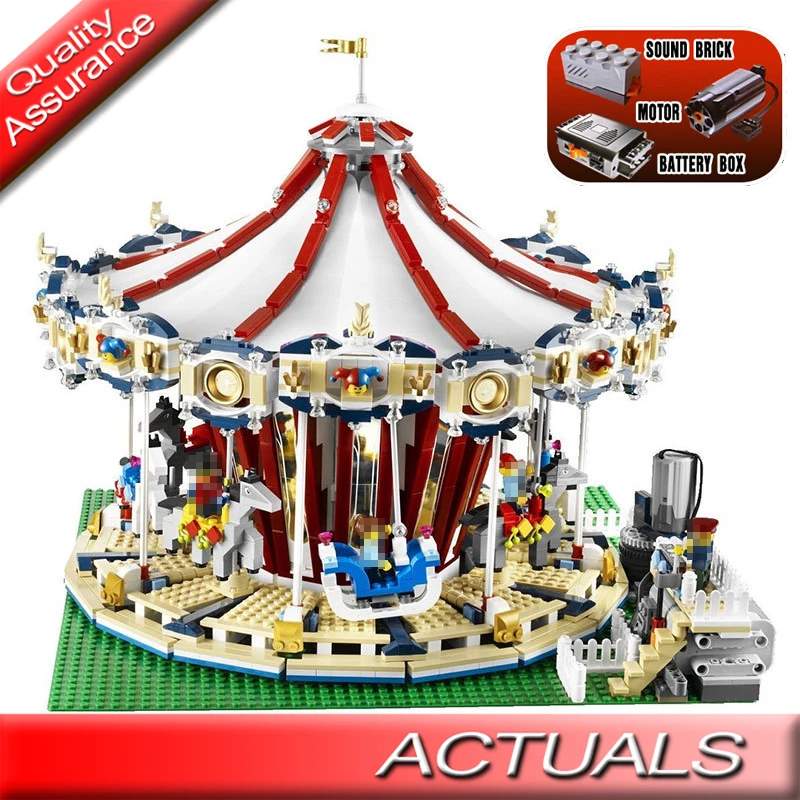 3263pcs 15013 lepinblocks king Compatible Legoed city Grand Carousel Electric Motor Power Function Building Blocks Brick 10196
3263pcs 15013 lepinblocks king Compatible Legoed city Grand Carousel Electric Motor Power Function Building Blocks Brick 10196