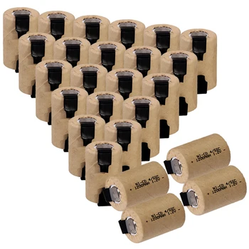 real capacity 25 pcs 4/5 SC battery 1200mah 1.2V NICD 4/5 SUBC batteries for power tools for BOSCH for DEWALT for CASALS
real capacity 25 pcs 4/5 SC battery 1200mah 1.2V NICD 4/5 SUBC batteries for power tools for BOSCH for DEWALT for CASALS