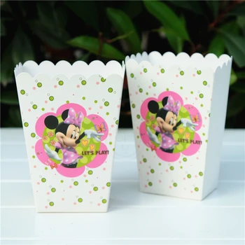 6pcs/lot minnie Popcorn Box Gift Box Favor Accessory kids Birthday Party Supplies
6pcs/lot minnie Popcorn Box Gift Box Favor Accessory kids Birthday Party Supplies