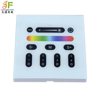 2.4G RF RGBW Wall Touch Panel Remote control 4-Zone 2.4G RF 9 Models Adjustable Mi-Light RGBW RGBWW Bulb Flood LED Strip Light
2.4G RF RGBW Wall Touch Panel Remote control 4-Zone 2.4G RF 9 Models Adjustable Mi-Light RGBW RGBWW Bulb Flood LED Strip Light