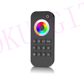 2.4G RGB+ColorTemperature Remote Control RT5 1 Zone RGB+CCT Touch Color Ring Remote Controller
2.4G RGB+ColorTemperature Remote Control RT5 1 Zone RGB+CCT Touch Color Ring Remote Controller