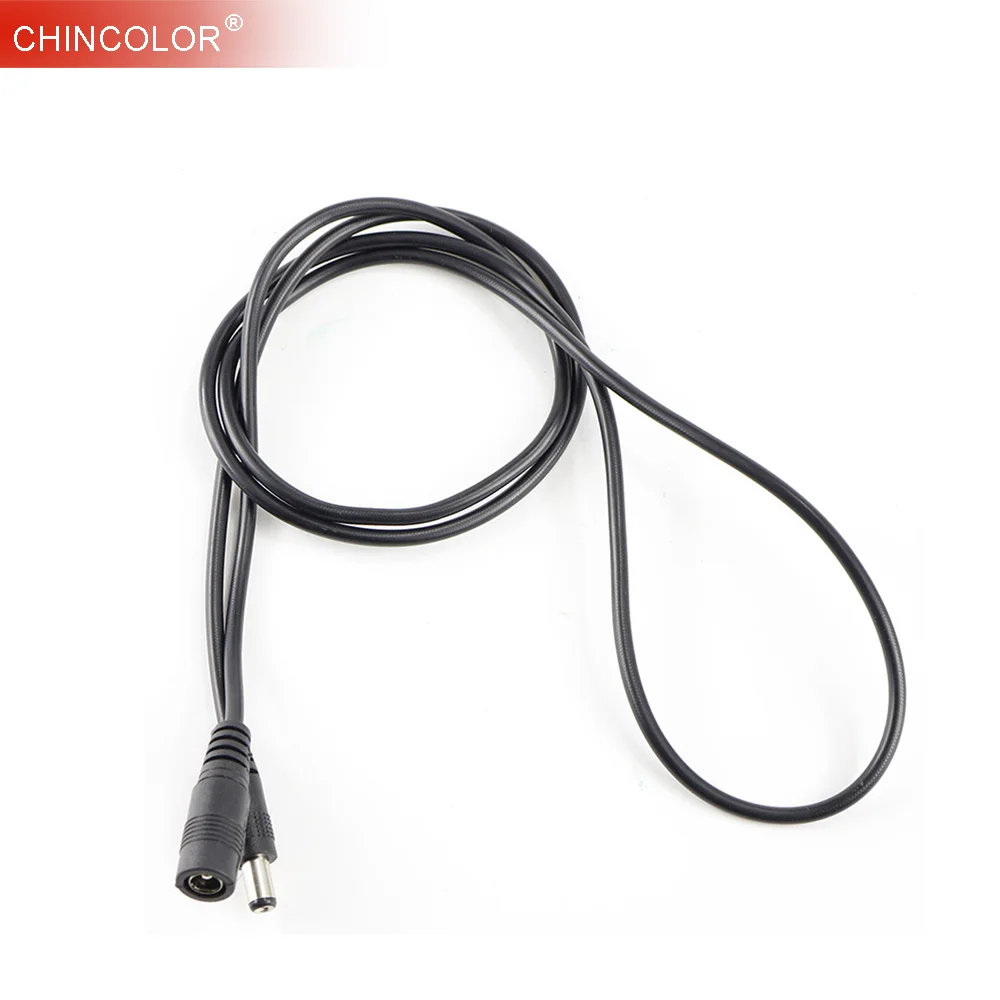 DC Power Connector Extension Extend Wire Cable 5.5x2.1mm 1Meter Black Cord For 5050 3528 LED Strip Light CCTV Car Charger New JQ
DC Power Connector Extension Extend Wire Cable 5.5x2.1mm 1Meter Black Cord For 5050 3528 LED Strip Light CCTV Car Charger New JQ
