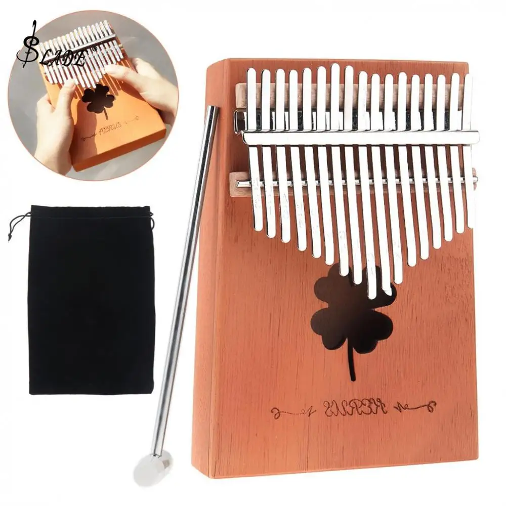 Natural wood 17 Key Kalimba Single Board Mahogany Lucky Grass Sound Hole Thumb Piano Mbira Mini Keyboard Instrument
Natural wood 17 Key Kalimba Single Board Mahogany Lucky Grass Sound Hole Thumb Piano Mbira Mini Keyboard Instrument