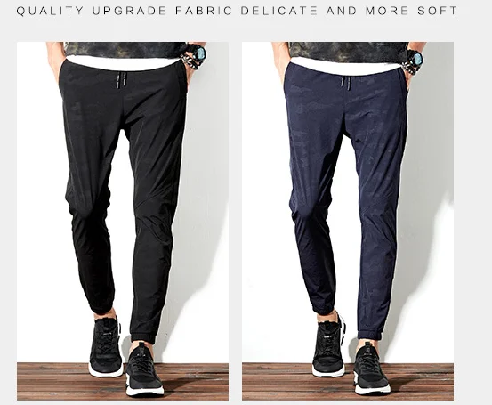 Casual Men's Quick-Dry Pants SS2019 New Collection Style, CamouflageUltrathin Jogger Pants, Fashionable and Suitable Pants
Casual Men's Quick-Dry Pants SS2019 New Collection Style, CamouflageUltrathin Jogger Pants, Fashionable and Suitable Pants