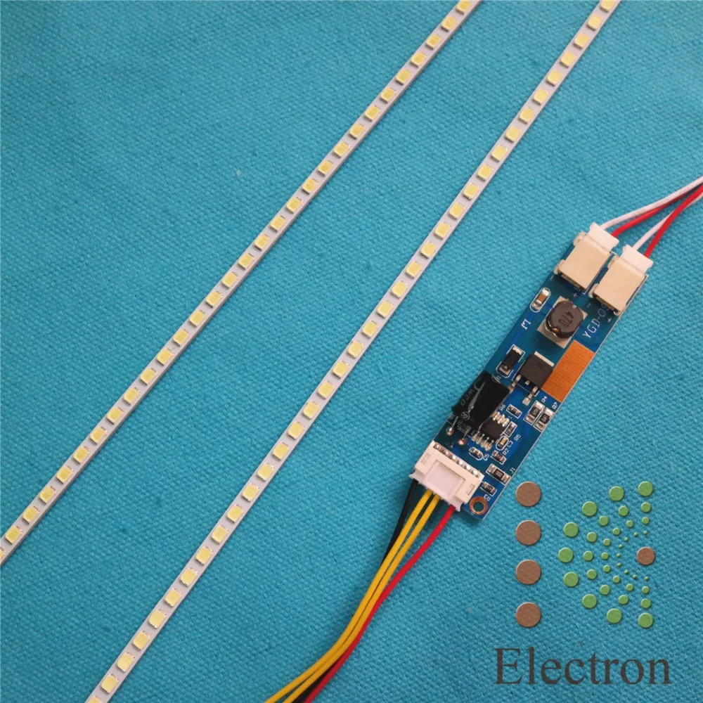 453mm LED Backlight lamp Strip Kit Adjustable brightness Update Your 21.5" wide 21.5 inch CCFL LCD Screen to LED
453mm LED Backlight lamp Strip Kit Adjustable brightness Update Your 21.5" wide 21.5 inch CCFL LCD Screen to LED