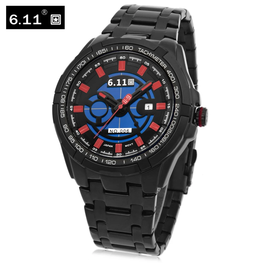6.11 NO - 006 Photoelectric Conversion Male Watch Japan Movt Mineral Glass Date Display 6.11 NO - 006 Photoelectric Conversion Male Watch Japan Movt Mineral Glass Date Display<br><br>Aliexpress