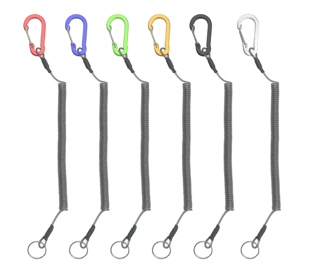 New 6pcs Fishing Lanyards Boating Ropes Retention String Fishing Rope with Camping Carabiner Secure Lock Fishing Tools Acces
New 6pcs Fishing Lanyards Boating Ropes Retention String Fishing Rope with Camping Carabiner Secure Lock Fishing Tools Acces