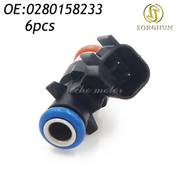 New 6pcs 0280158233 Fuel Injector For 2010 2011 Chrysler Town & Country Dodge 3.6L Jeep 3.7L V6 FJ1147 5184085AC 4G2269
New 6pcs 0280158233 Fuel Injector For 2010 2011 Chrysler Town & Country Dodge 3.6L Jeep 3.7L V6 FJ1147 5184085AC 4G2269