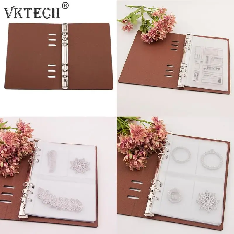 DIY Scrapbooking Cutting Dies Stencil Synthetic Leather Storage Book Case Collections Transparent Seal Template Holder
DIY Scrapbooking Cutting Dies Stencil Synthetic Leather Storage Book Case Collections Transparent Seal Template Holder
