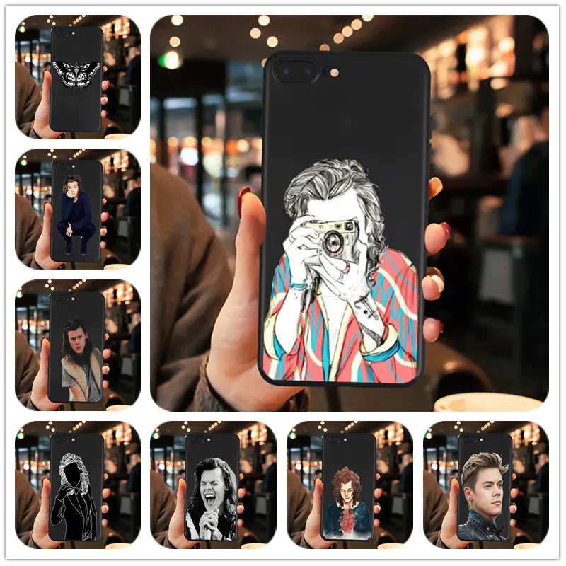 HULINFENG Harry Edward Styles collage phone Case For iphoneX XS XR Black silicone caseFor Samsung S7 S8 S9 Case Cover
HULINFENG Harry Edward Styles collage phone Case For iphoneX XS XR Black silicone caseFor Samsung S7 S8 S9 Case Cover