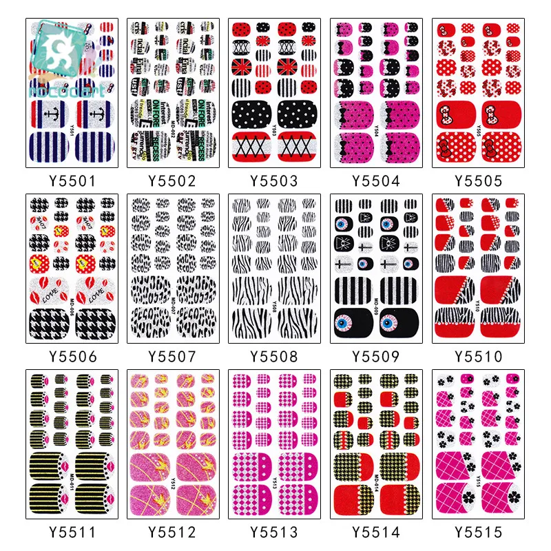 Wholesale Y55 Series-10pcs Toenails Full Wraps Self Adhesive Nail Foils Decoration Art Decals Stickers
Wholesale Y55 Series-10pcs Toenails Full Wraps Self Adhesive Nail Foils Decoration Art Decals Stickers