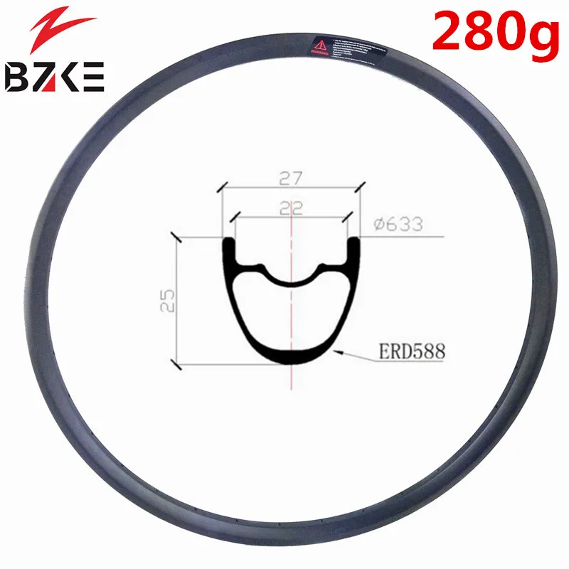 BZKE super light 29er carbon rims, 27mm width 25mm height carbon mtb bicycle rim tubeless only weight 280 grams UD matt finish
BZKE super light 29er carbon rims, 27mm width 25mm height carbon mtb bicycle rim tubeless only weight 280 grams UD matt finish
