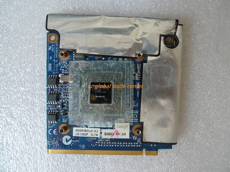 For Acer Aspire 5920G 5520 5520G 4520 7520G 7520 7720 7720G Laptop nVidia GeForce 8400M GS MXM IDDR2 128MB Graphics Video Card
For Acer Aspire 5920G 5520 5520G 4520 7520G 7520 7720 7720G Laptop nVidia GeForce 8400M GS MXM IDDR2 128MB Graphics Video Card