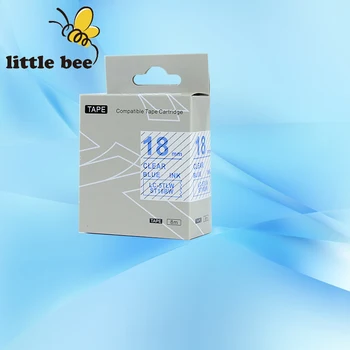 1Pcs Compatible LC Tape ST18BW Label Tape 18mm Blue on Clear for KINGJIM Labelworks
1Pcs Compatible LC Tape ST18BW Label Tape 18mm Blue on Clear for KINGJIM Labelworks