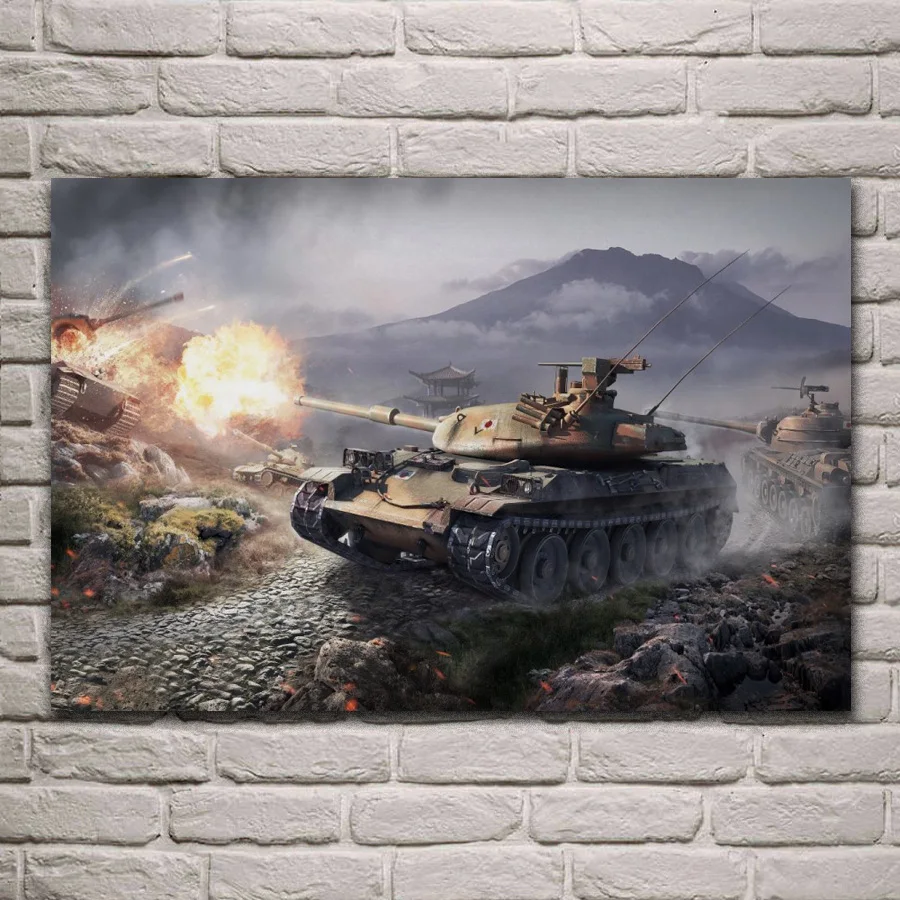 world of tanks japanese tanks QX446 living room home wall art decor wood frame fabric posters
world of tanks japanese tanks QX446 living room home wall art decor wood frame fabric posters